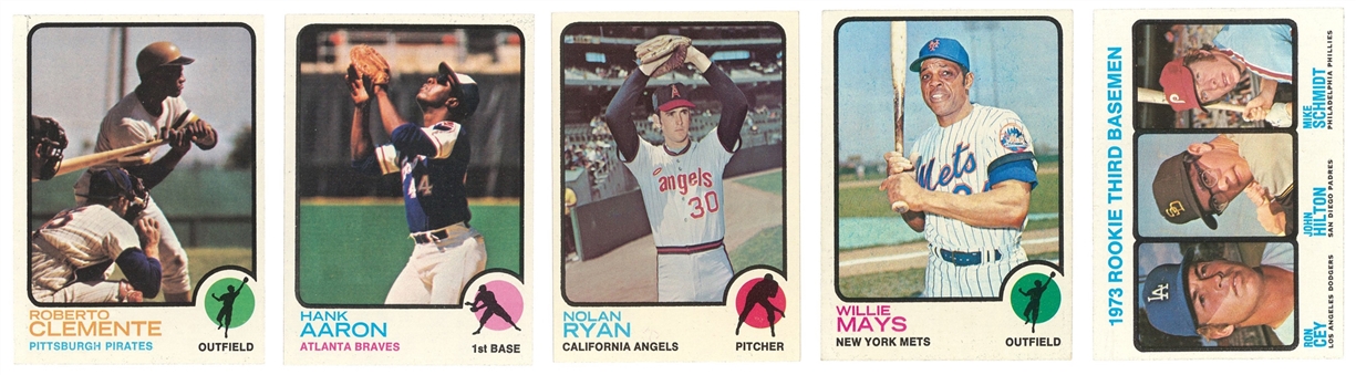 1973 Topps Baseball Near Set (659/660) - Missing #208